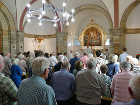 100 Jahrfeier Weingartenkapelle in Naumburg mit Bischof Dr. Michael Gerber (Foto. Karl-Franz Thiede)